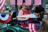 Beth Winner of Golf cart Parade